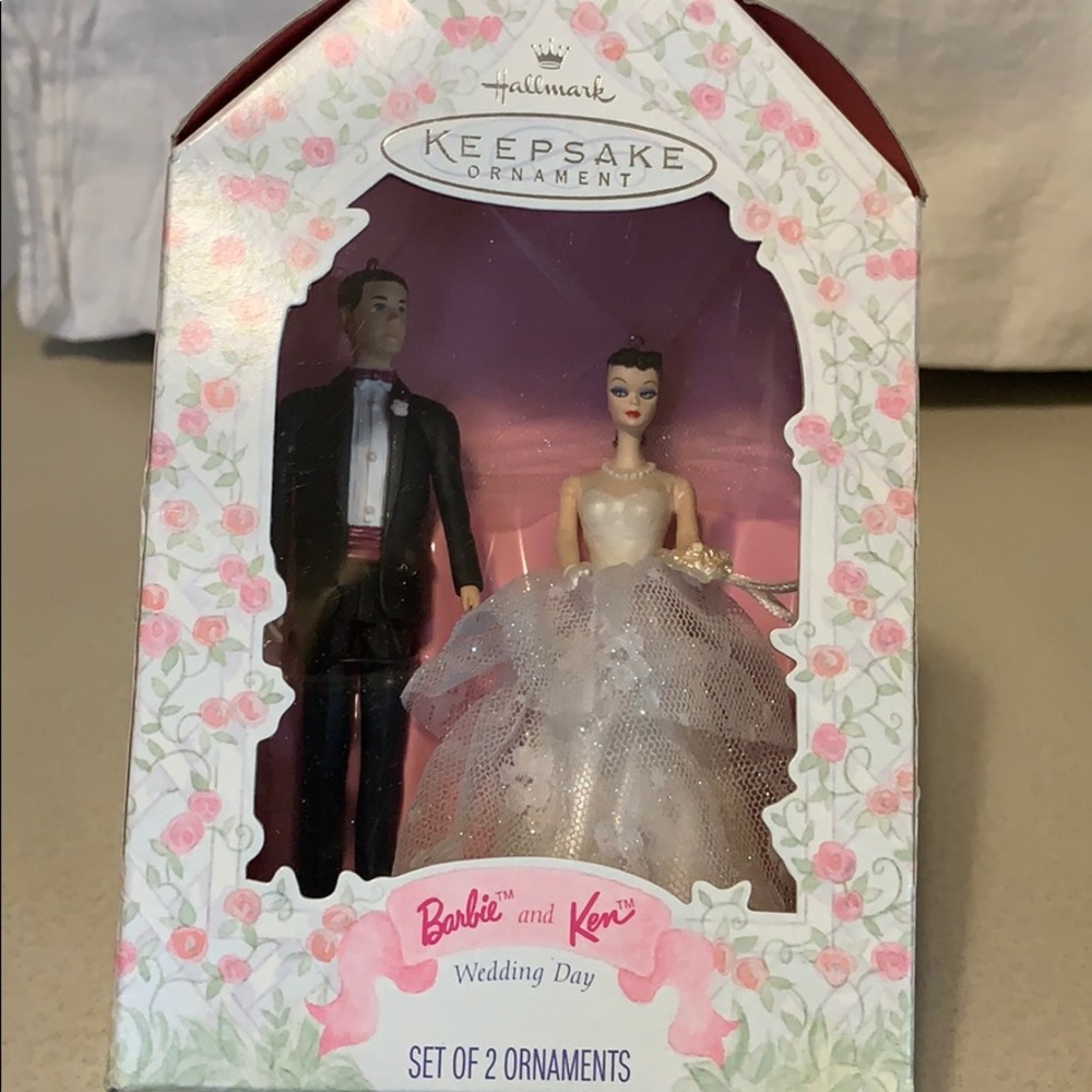 Hallmark keepsake Barbie and Ken ornament